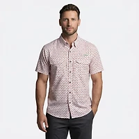 Magellan Outdoors Men's Oklahoma Local State Print Shirt