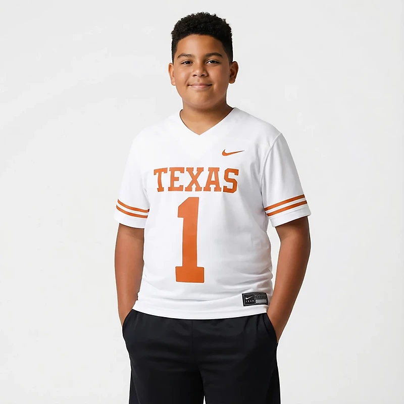 Nike Youth University of Texas Replica Football Jersey