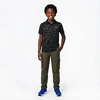 Under Armour Boys' Performance Printed Polo Shirt