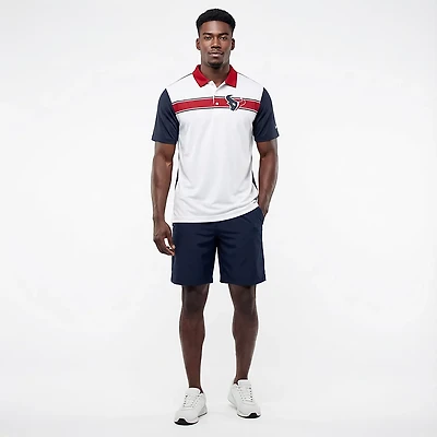 Nike Men's Houston Texans Rewind Pique Polo Shirt