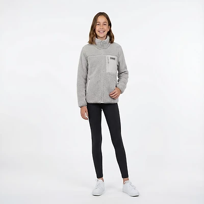 Magellan Outdoors Girls’ Campfire Sherpa Fleece Jacket
