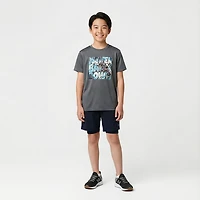 BCG Boys' Never Back Down T-shirt