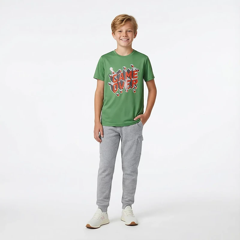 BCG Boys' Game Over Tetris Turbo T-shirt