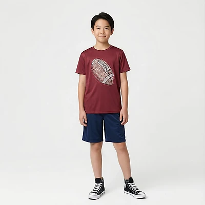 BCG Boys' Football HD Turbo T-shirt