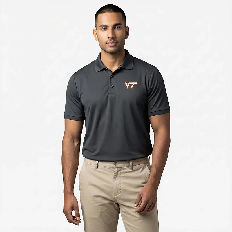 Antigua Men's Virginia Tech Legacy Pique Polo Shirt