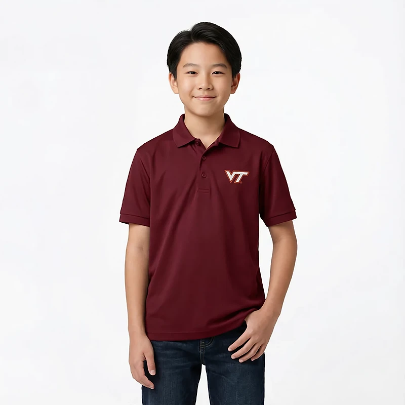 Antigua Men's Virginia Tech Legacy Pique Polo Shirt