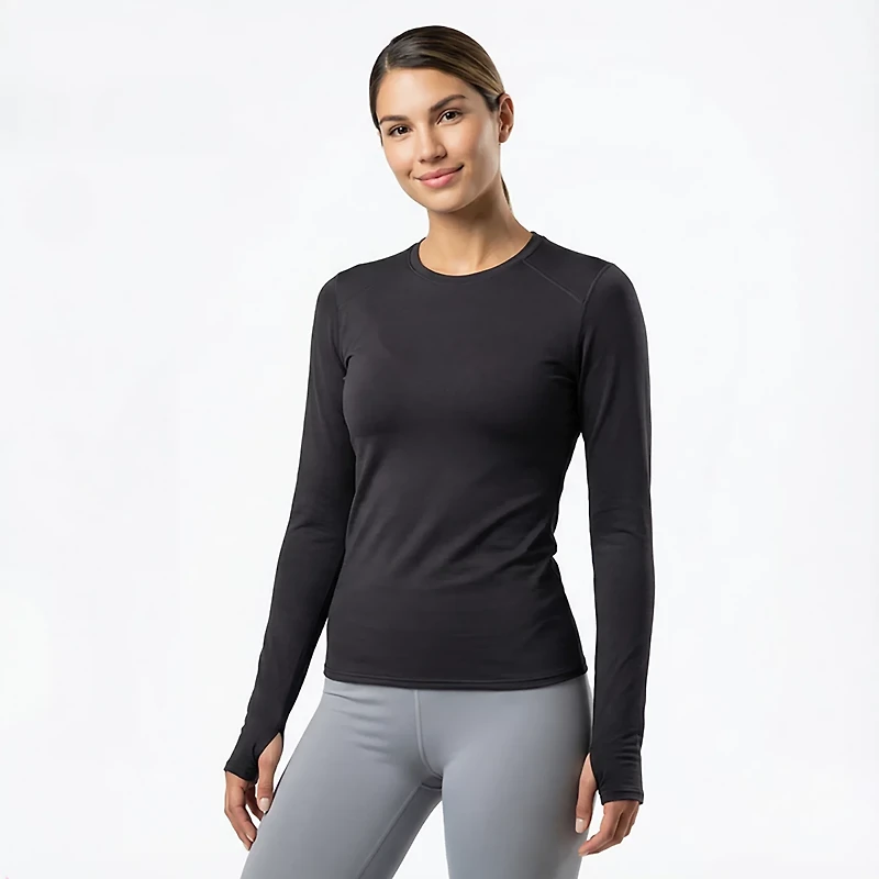 BCG Women's Cold Weather Long Sleeve Crew Top