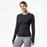 BCG Women's Cold Weather Long Sleeve Crew Top