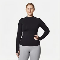 BCG Women's Cold Weather Long Sleeve Mock Top
