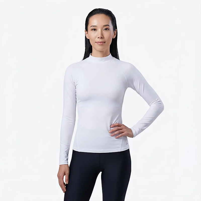 BCG Women's Cold Weather Long Sleeve Mock Top