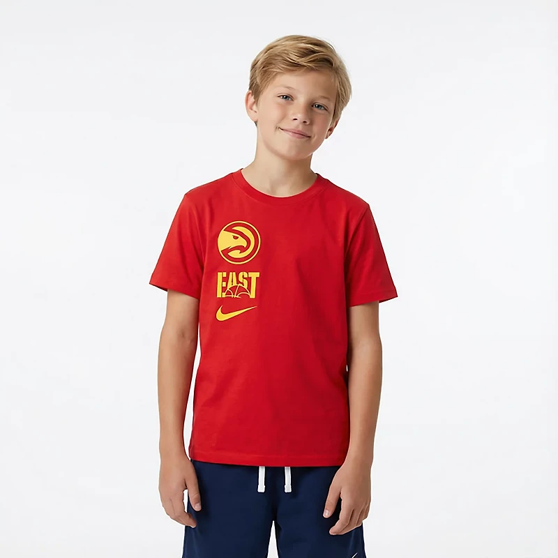 Nike Boys' Atlanta Hawks Essential VS Block Graphic T-shirt