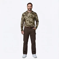 Magellan Outdoors Hunt Gear Men's Eagle Pass Tech Mesh Long Sleeve Hooded T-shirt