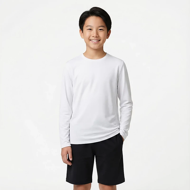 BCG Boys' Cold Weather Long Sleeve T-shirt
