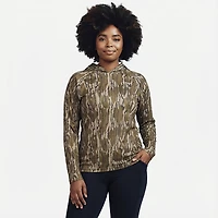 Magellan Outdoors Hunt Gear Women's Eagle Pass Tech Mesh Hooded Long Sleeve Shirt