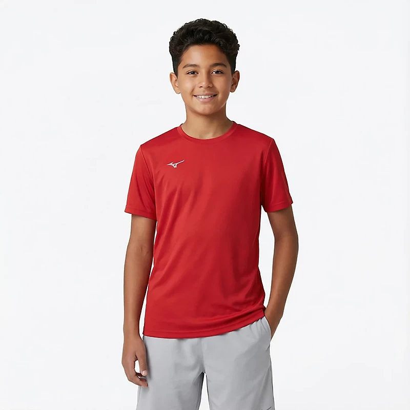 Mizuno Youth Comp Diamond Short Sleeve Crew T-shirt