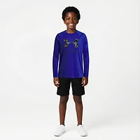Under Armour Boys' Tech Hybrid Print Fill Long Sleeve T-shirt