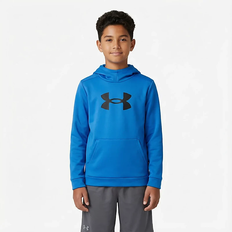 Under Armour Boys' Big Logo Fleece Hoodie