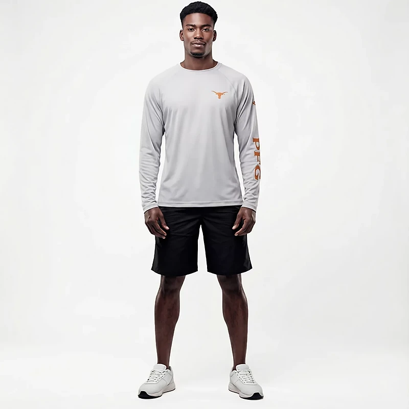 Columbia Sportswear Men's University of Texas Terminal Tackle Long Sleeve T-shirt