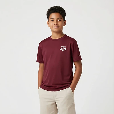 Columbia Sportswear Youth Texas A&M University Flag Terminal Tackle T-shirt