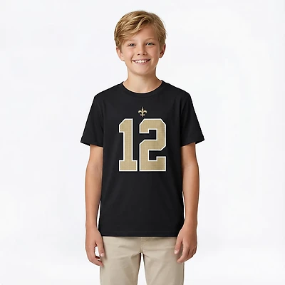 Nike Boys' New Orleans Saints Chris Olave #12  Fuse N&N T-shirt