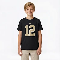 Nike Boys' New Orleans Saints Chris Olave #12  Fuse N&N T-shirt
