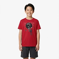 Outerstuff Boys' 8-20 Atlanta Falcons Helmets High Short Sleeve T-shirt