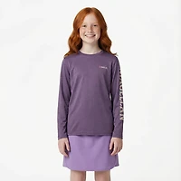 Magellan Outdoors Girls' Caddo Lake Logo Long Sleeve T-shirt