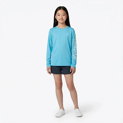 Magellan Outdoors Girls' Caddo Lake Logo Long Sleeve T-shirt