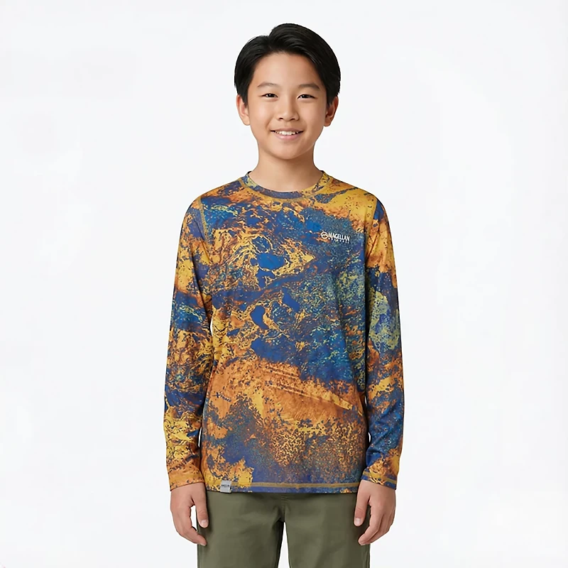 Magellan Outdoors Boys' Realtree Xtreme Reversible Long Sleeve T-shirt