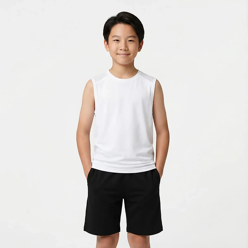 BCG Boys' Compression Sleeveless Training Top