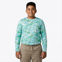 Magellan Outdoors Boys' Mallard Fish Camo Long Sleeve T-shirt