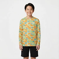 Magellan Outdoors Boys' Mallard Fish Camo Long Sleeve T-shirt