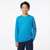 Magellan Outdoors Boys' Casting Crew Print Logo Fishing T-shirt