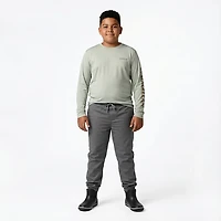 Magellan Outdoors Boys' Casting Crew Print Logo Fishing T-shirt