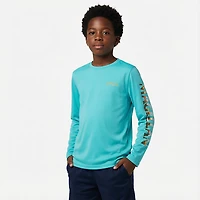 Magellan Outdoors Boys' Casting Crew Print Logo Fishing T-shirt