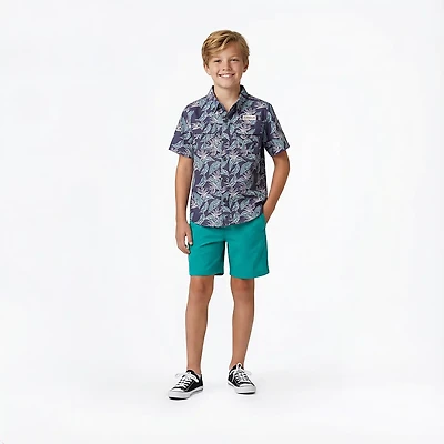 Magellan Outdoors Boys' (4-7) Laguna Madre Print Shirt and Short Set