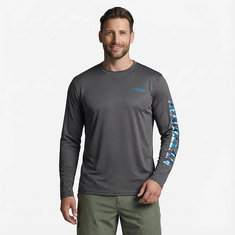 Magellan Outdoors Men's Casting Crew Long Sleeve T-shirt