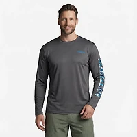 Magellan Outdoors Men's Casting Crew Long Sleeve T-shirt