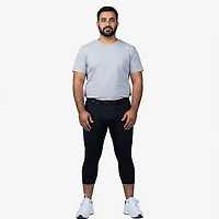 BCG Men's Compression 3/4 Length Tights