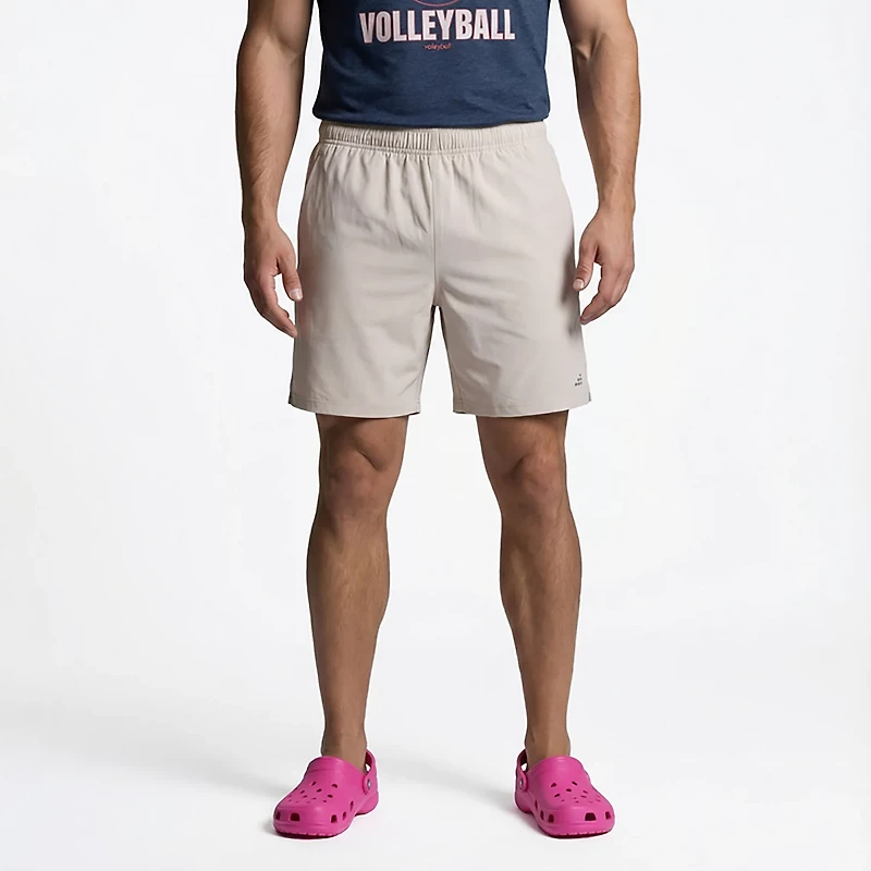 BCG Men's Woven Racquet Shorts 7