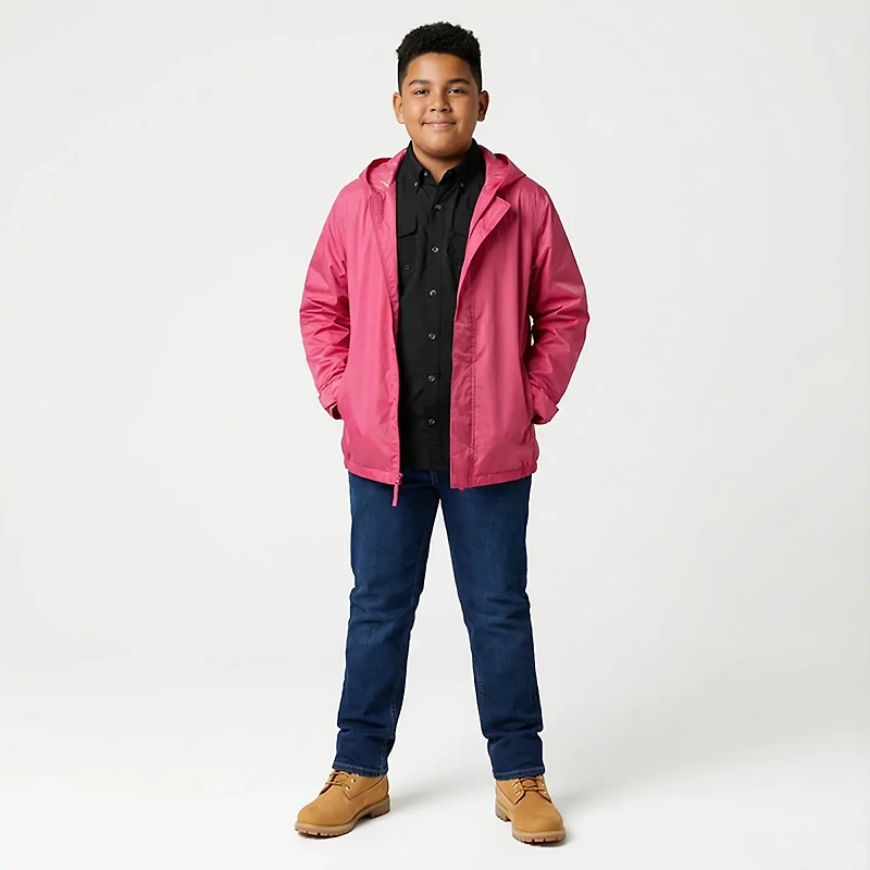 Magellan Outdoors Kids' Packable Rain Jacket