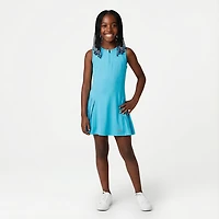 BCG Girls' Tennis Pleated 1/4-Zip Dress