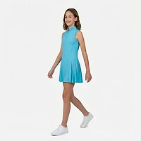 BCG Girls' Tennis Pleated 1/4-Zip Dress