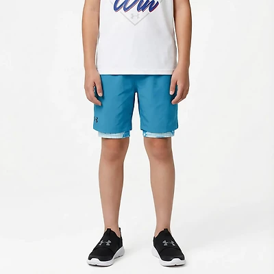 Under Armour Boys' 2-in-1 Shorts 5