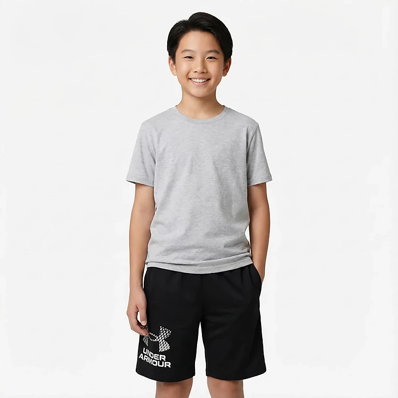 Under Armour Boys' Tech Logo 7 Shorts