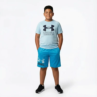 Under Armour Boys' Tech Logo 7 Shorts