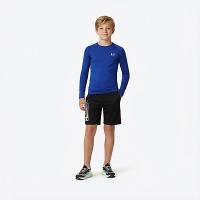 Under Armour Boys' Tech Wordmark Shorts 7