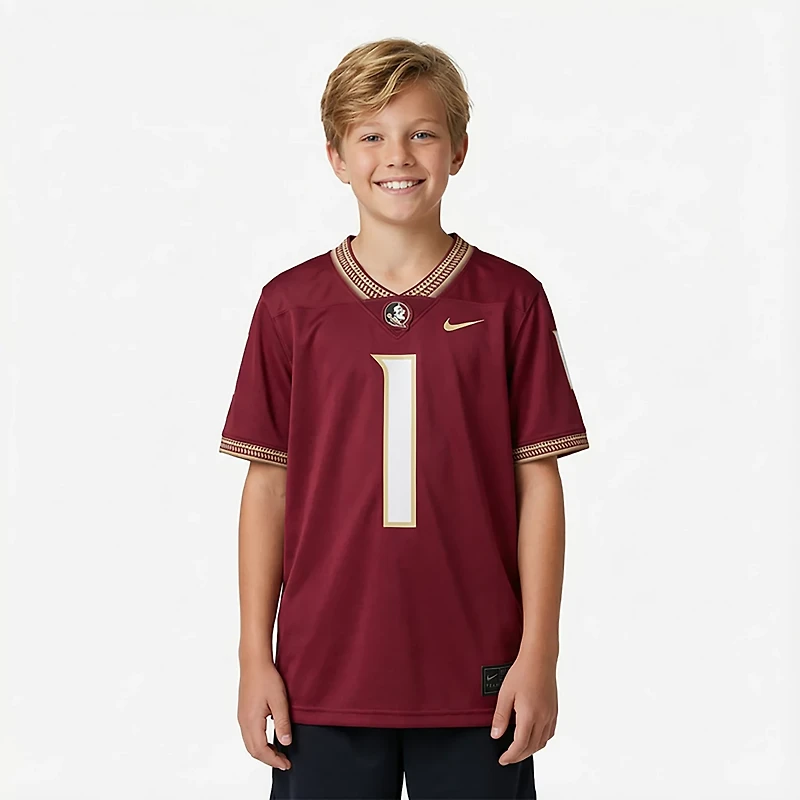 Nike Boys' Florida State University Untouchable Football Jersey