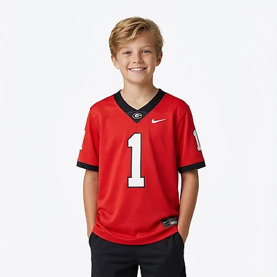 Nike Boys' University of Georgia Untouchable Football Jersey