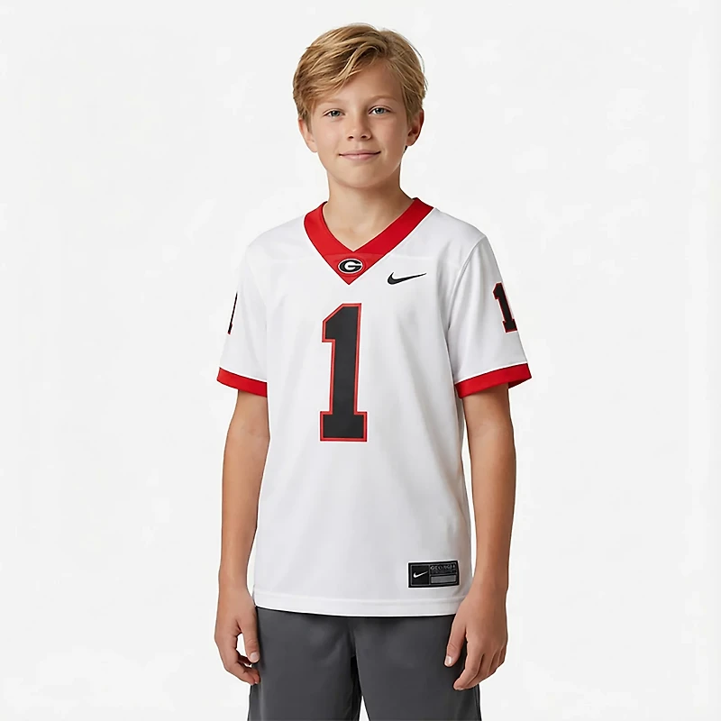 Nike Boys' University of Georgia Untouchable Football Jersey